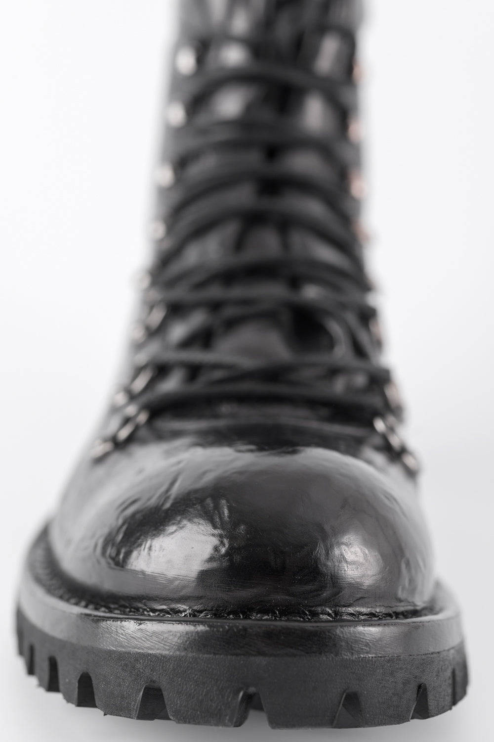 BRIAN™ | CAMDEN Tar Black Combat Boots