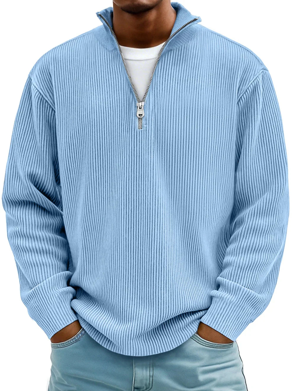 BRAIN™ | HALF ZIP SWEATER