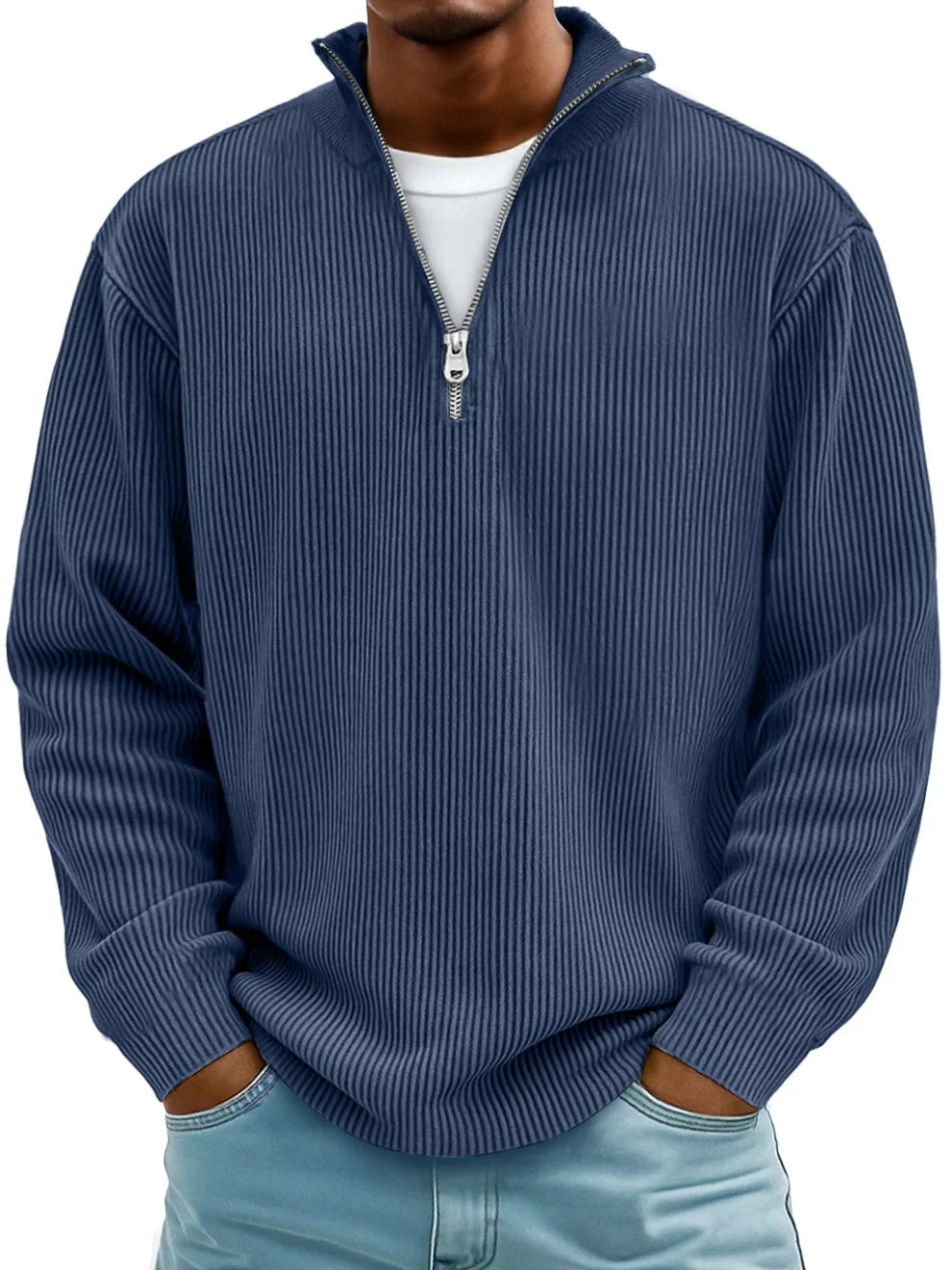 BRAIN™ | HALF ZIP SWEATER