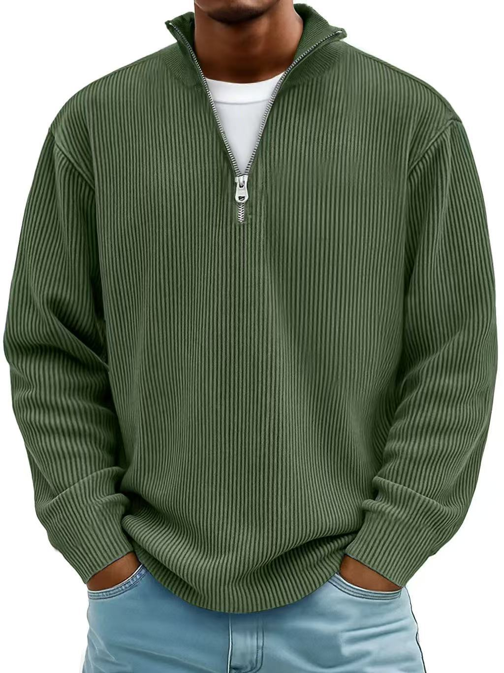 BRAIN™ | HALF ZIP SWEATER