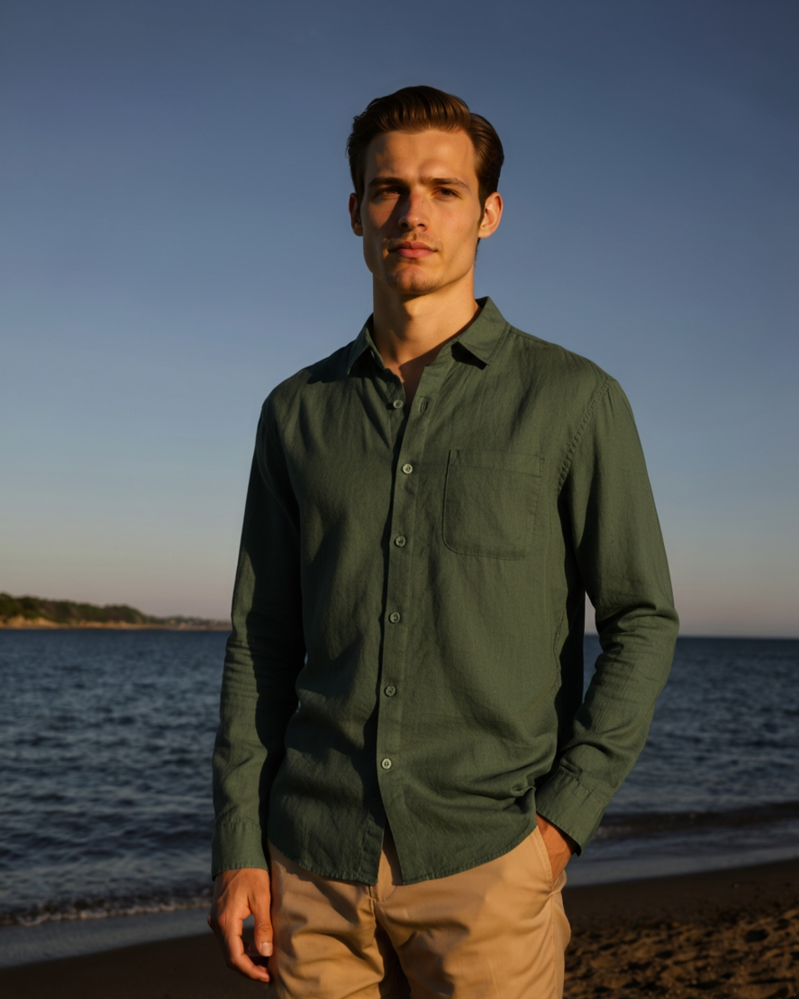 BRAIN™ | 100% LINEN SHIRT
