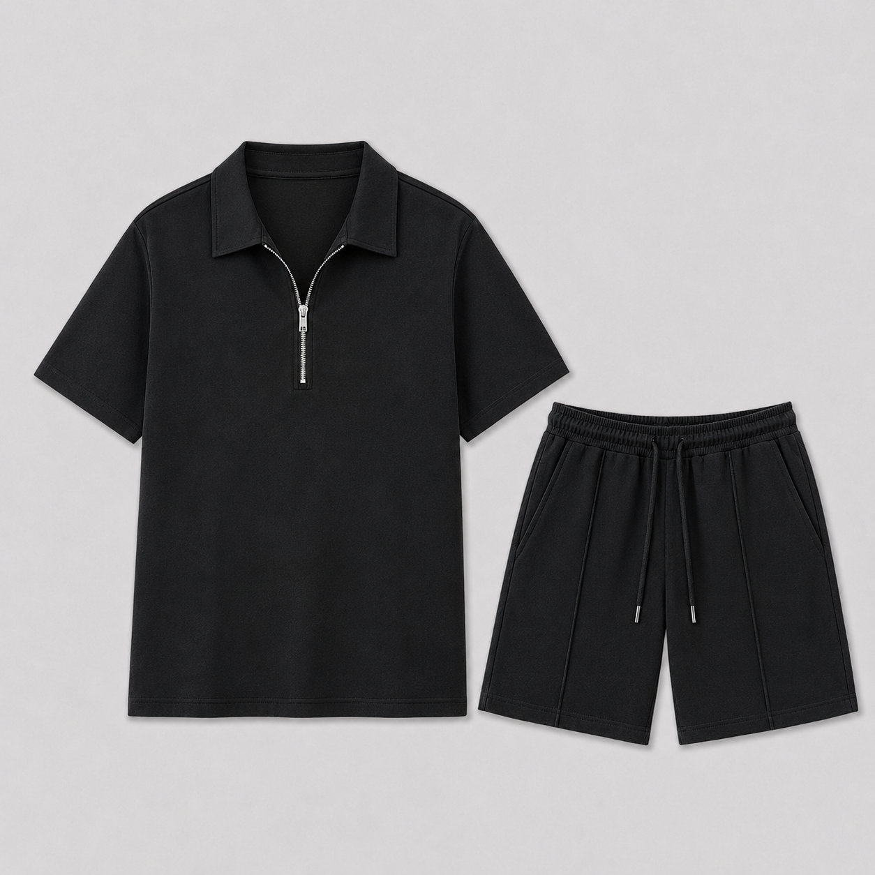 BRAIN™ | Zip Polo Set