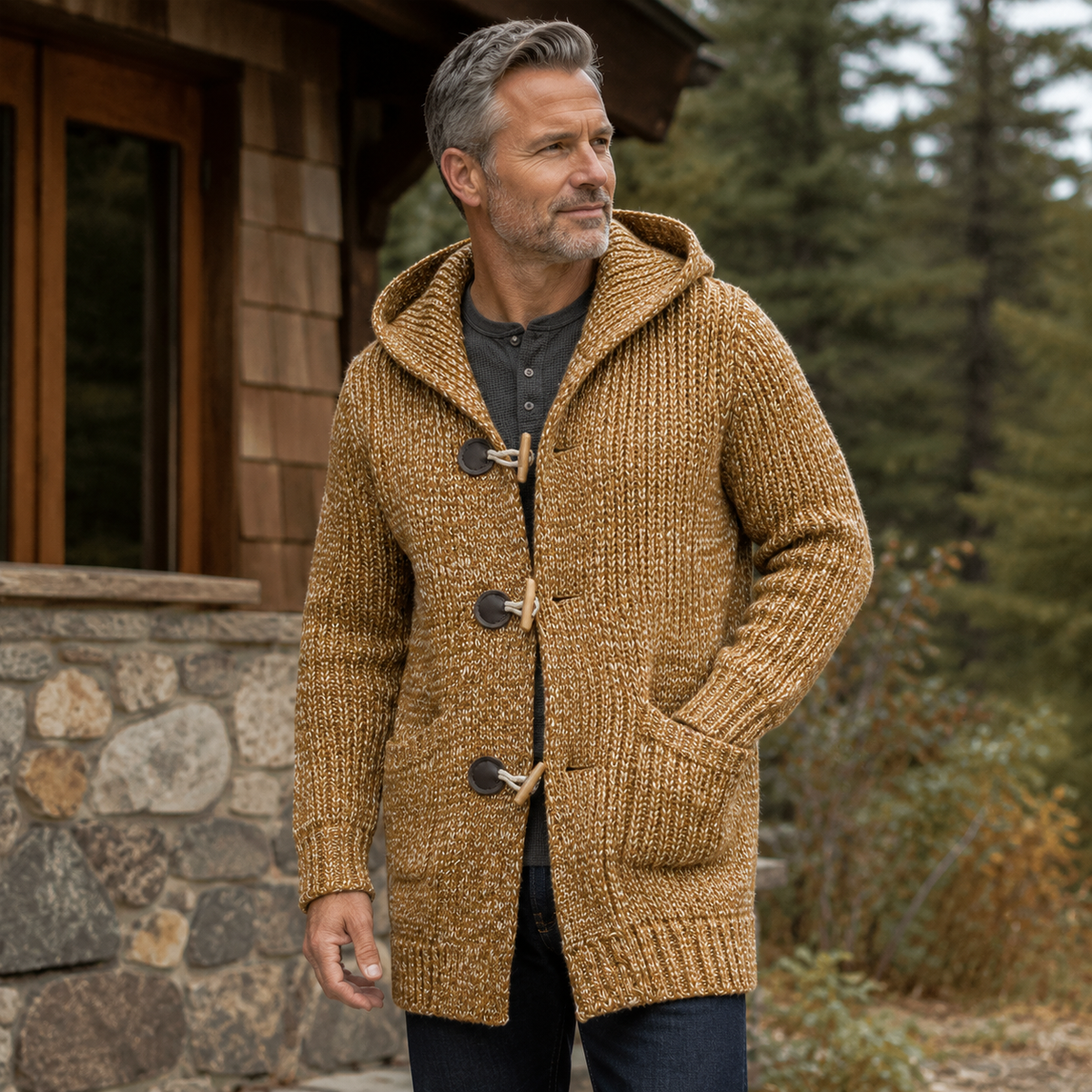 BRIAN™ | Fenwick Hooded Cardigan