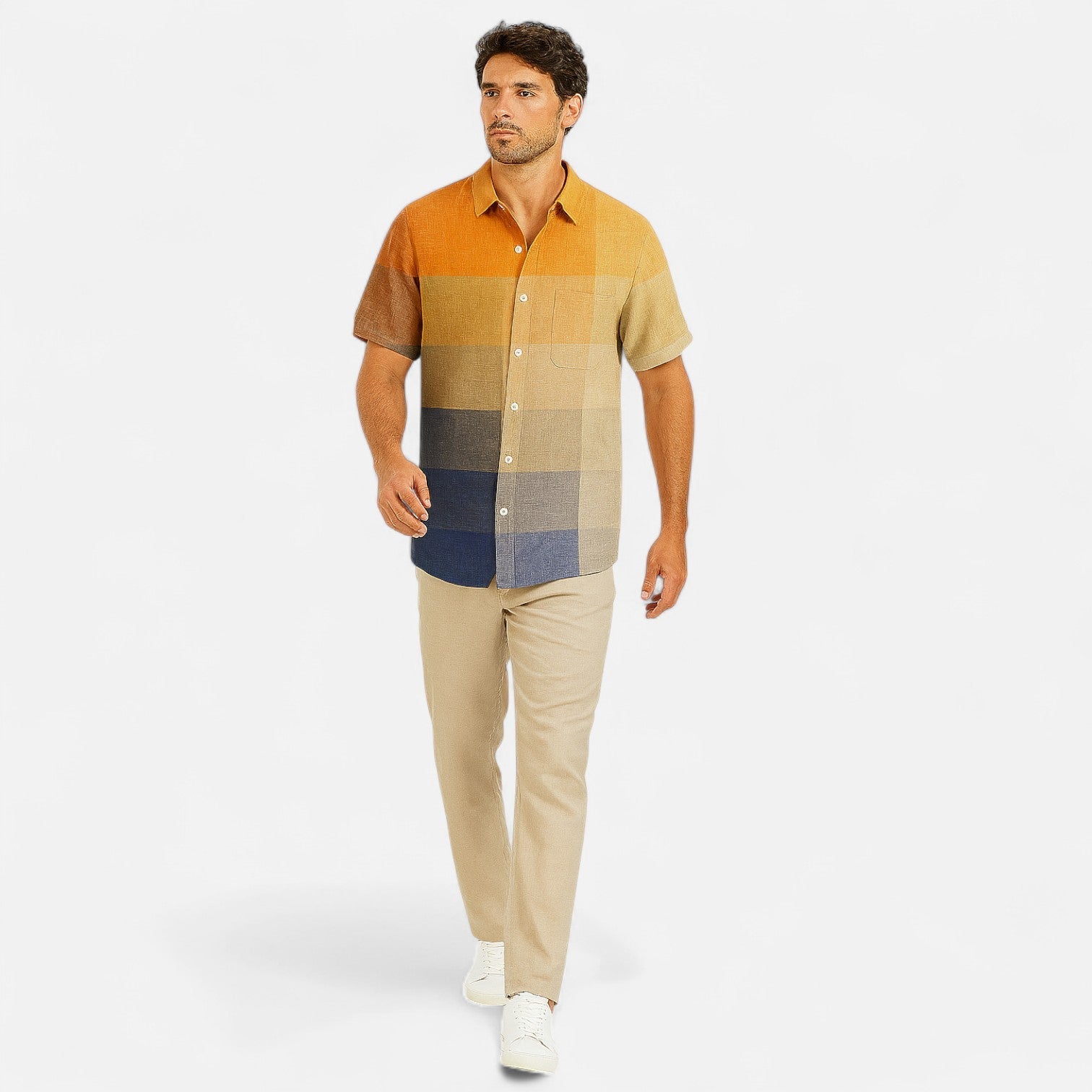 BRAIN™ | Linen Camp Shirt