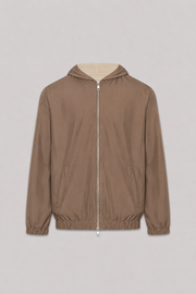 BRIAN™ | Milano Hooded Jacket - Champagne