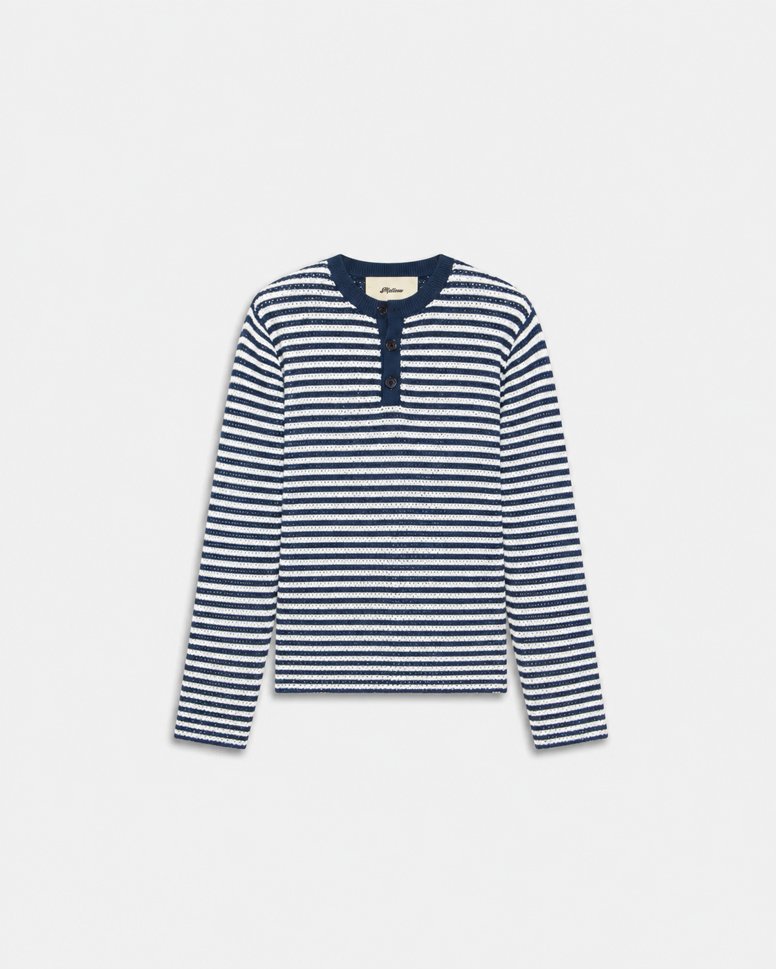 BRIAN™ | KNITTED SAILOR HENLEY