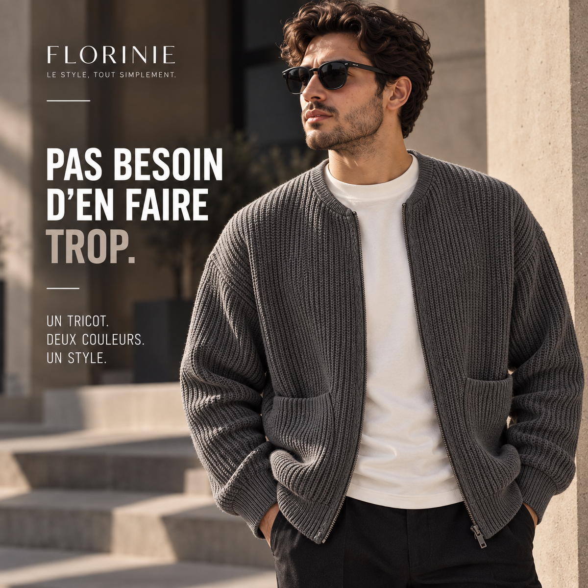 BRIAN™ | Thami Men's Cardigan