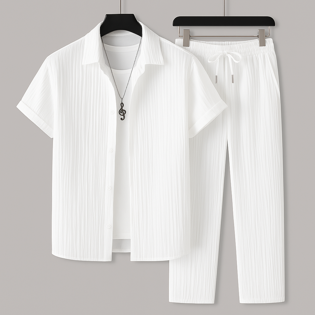 BRAIN™ | Ribbed Linen Co-Ord