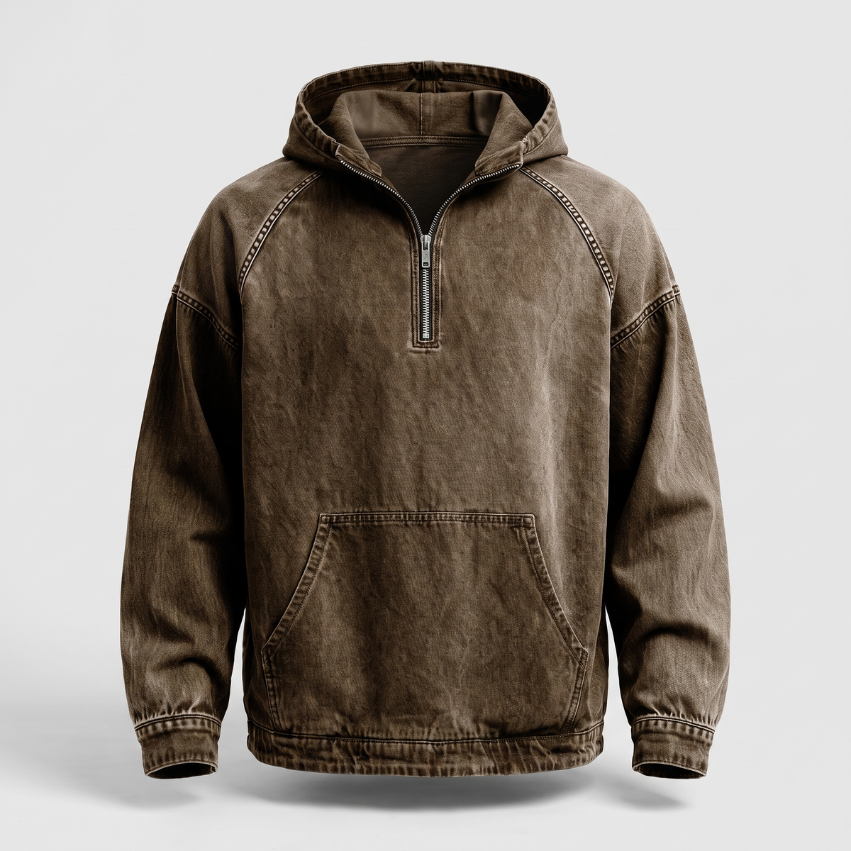 BRIAN™ | RIVINGTON HALF-ZIP DENIM JACKET