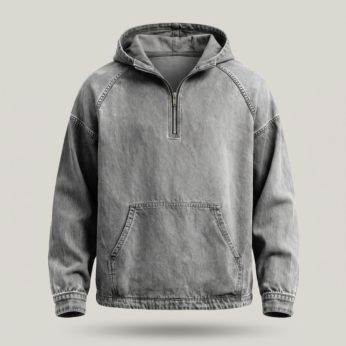 BRIAN™ | RIVINGTON HALF-ZIP DENIM JACKET