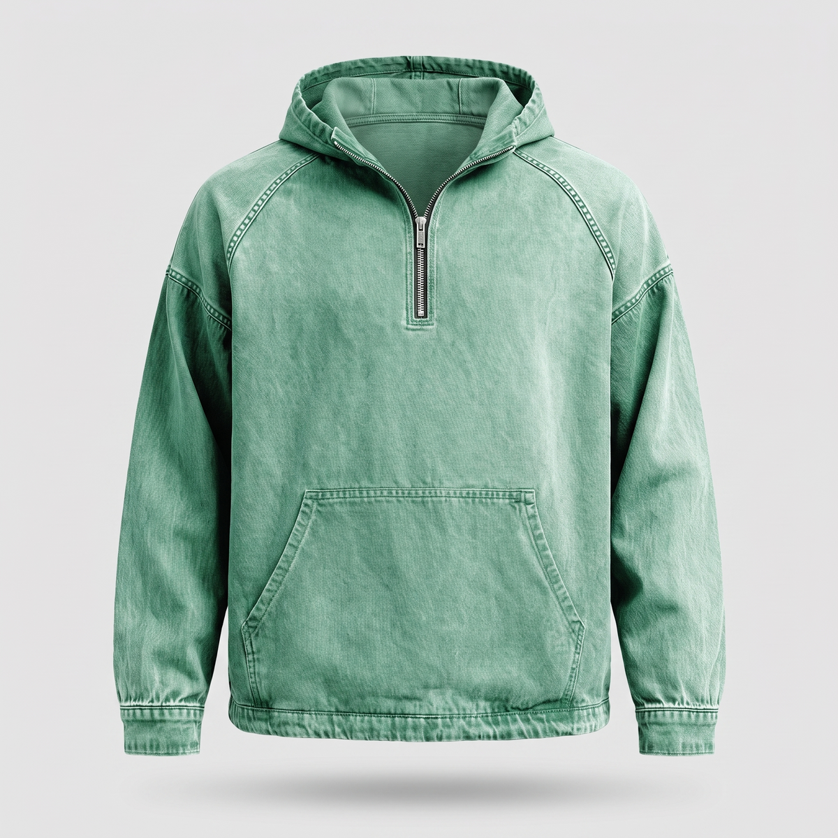BRIAN™ | RIVINGTON HALF-ZIP DENIM JACKET