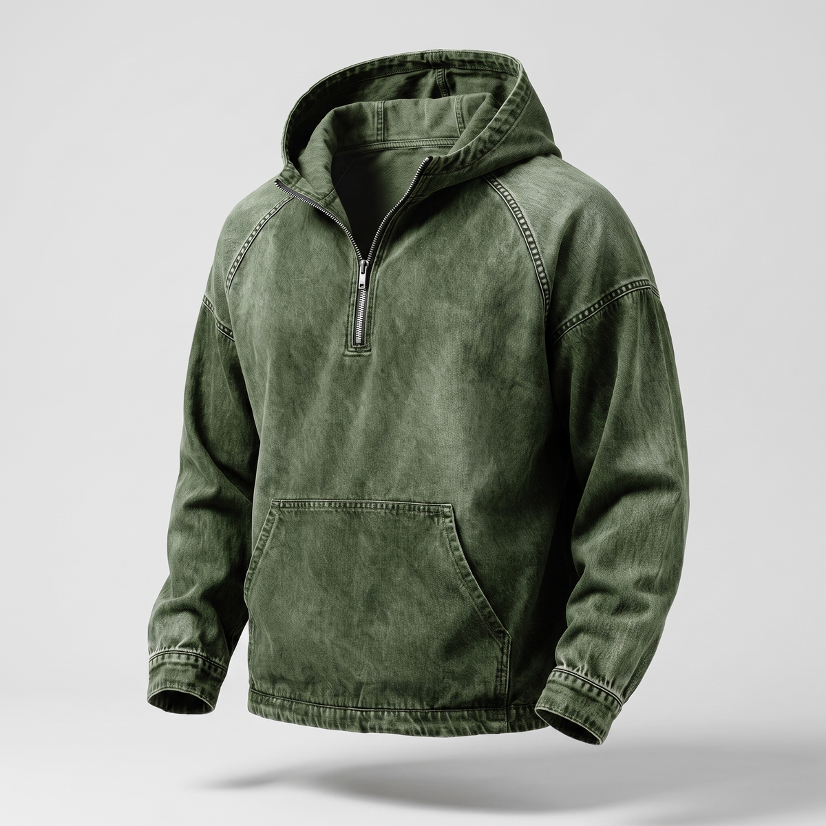 BRIAN™ | RIVINGTON HALF-ZIP DENIM JACKET