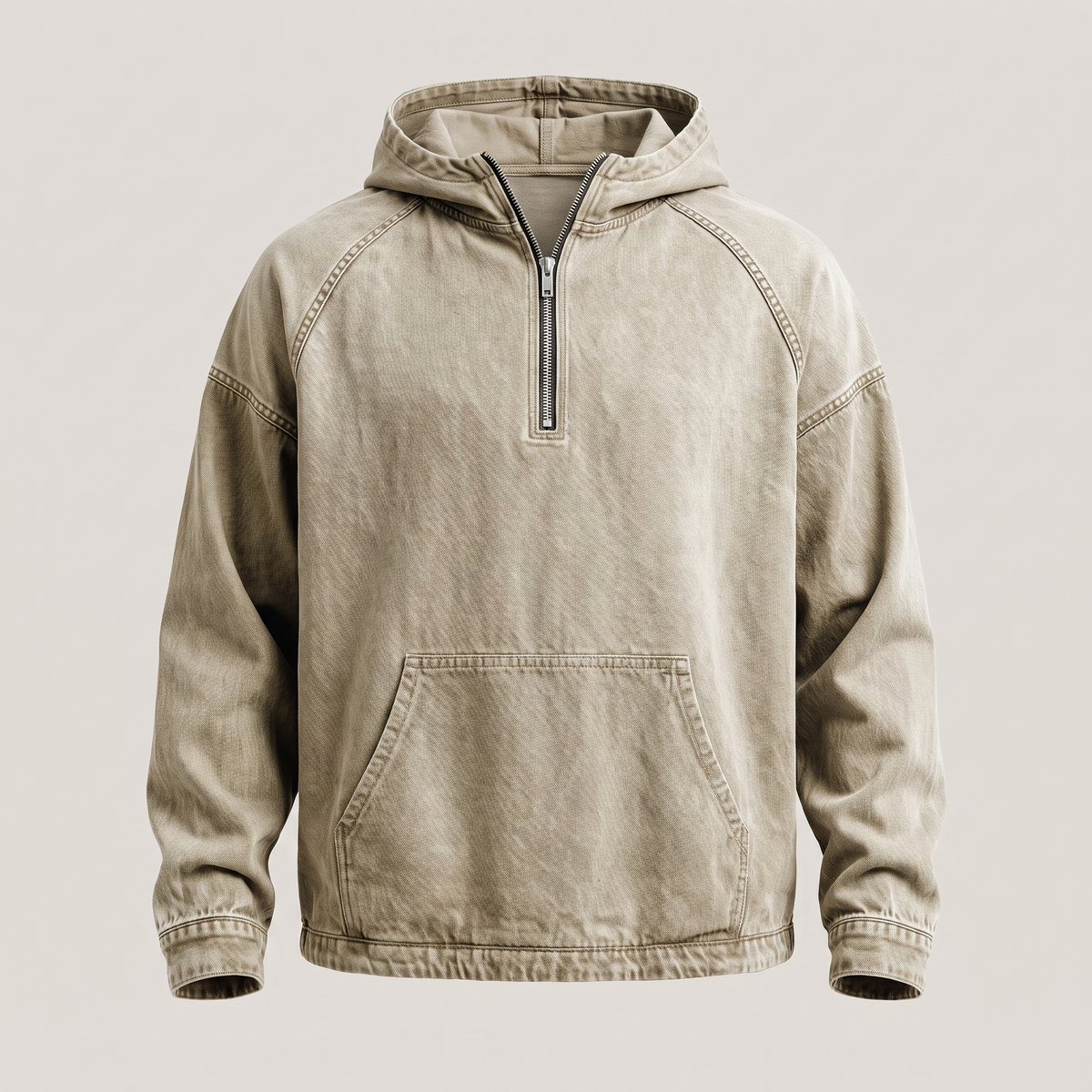 BRIAN™ | RIVINGTON HALF-ZIP DENIM JACKET