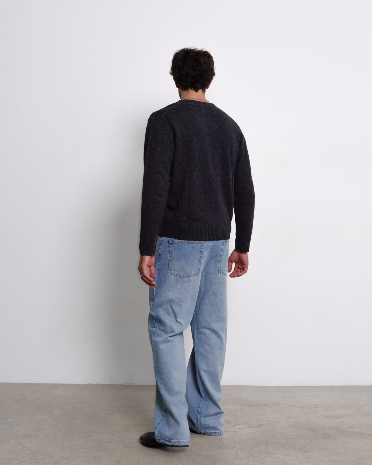 BRIAN™ | Refined Cashmere Sweater | Dark Gray