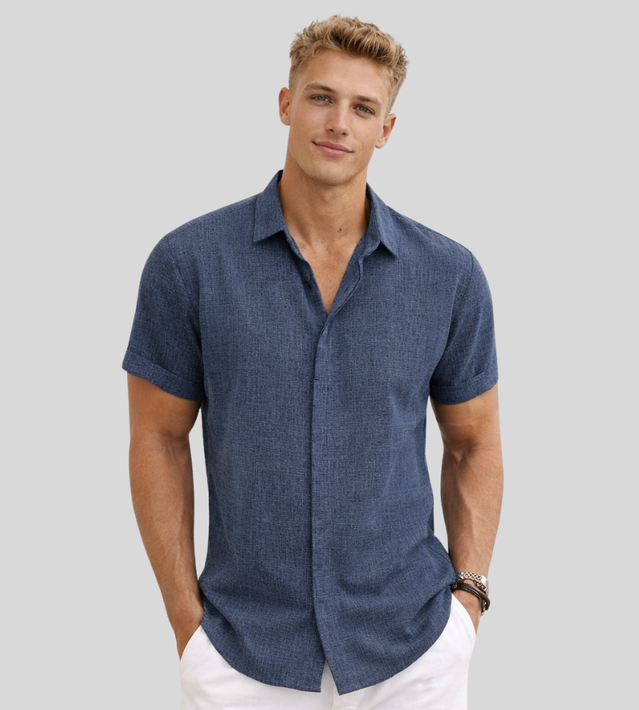 BRAIN™ | Linen Short-Sleeve
