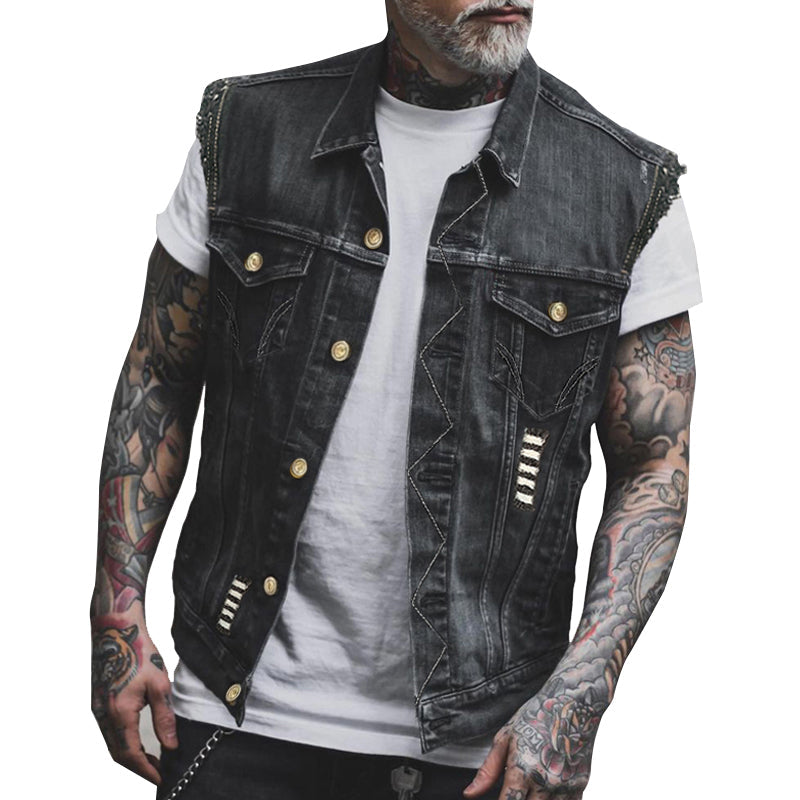 BRAIN™ | Denim Vest