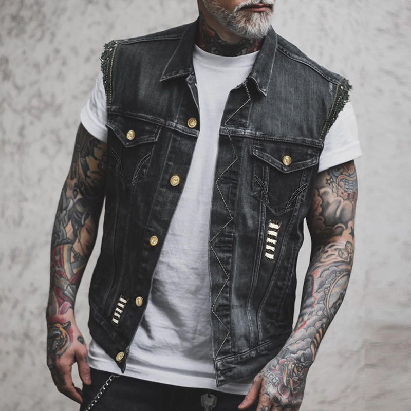 BRAIN™ | Denim Vest