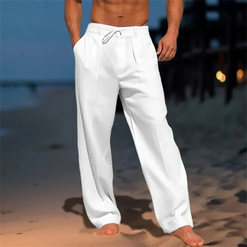 BRIAN™ | Men's Polyester Blend Trousers