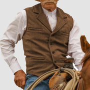 BRAIN™ | Men's Western-Inspired Cotton Vest