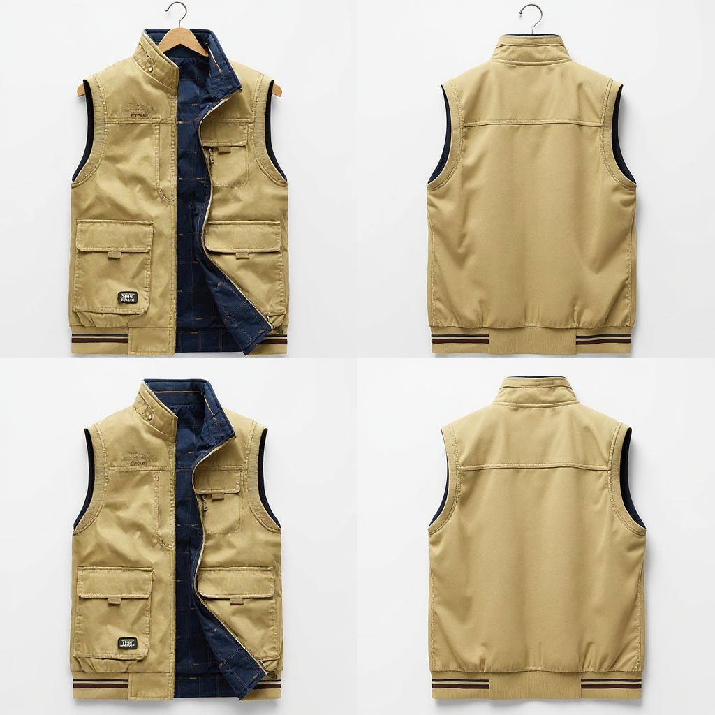BRAIN™ | Five-Pocket Cotton Gilet