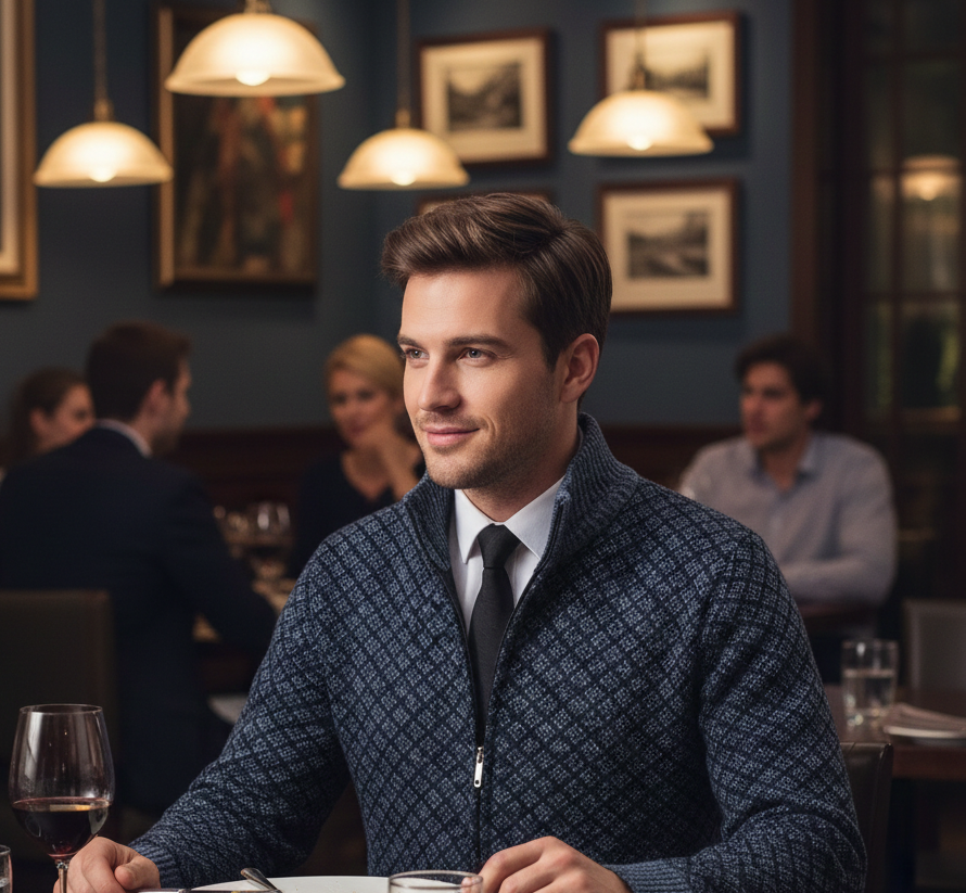 BRIAN™ | ZIP-UP CARDIGAN FOR MEN