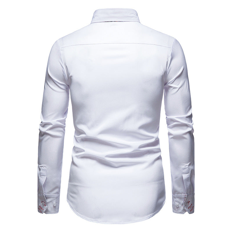 BRAIN™ | Paisley-Trim Shirt