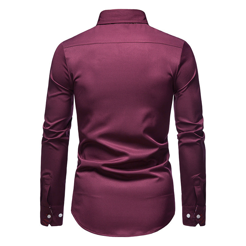 BRAIN™ | Paisley-Trim Shirt