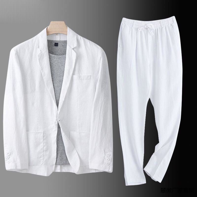 BRAIN™ | Men's Linen-Cotton Suit