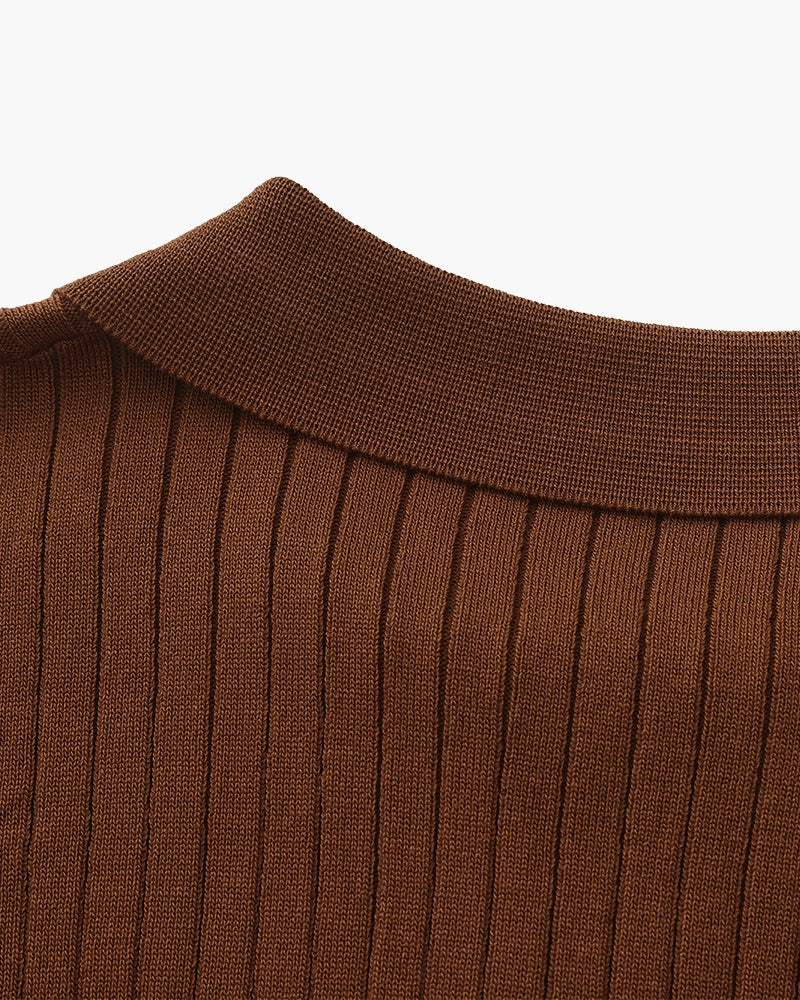 BRAIN™ | PREMIUM RIBBED POLO