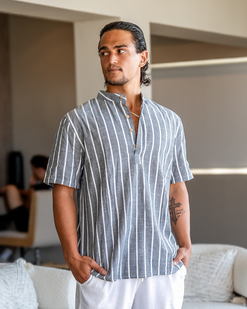 BRAIN™ | Organic Cotton Sailor Polo