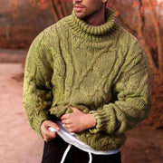 BRIAN™ | Andreas Thick-Knit Turtleneck Sweater for Winter