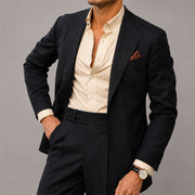 BRAIN™ | Men's Two-Piece Linen Suit