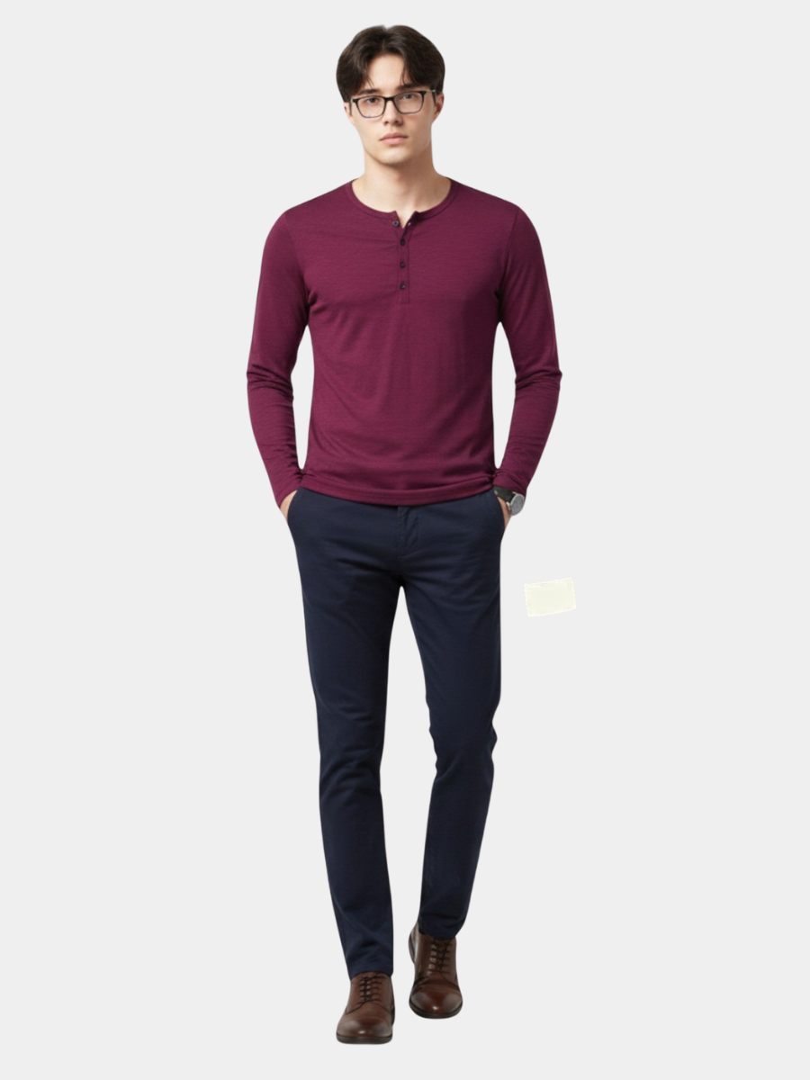 BRAIN™ | Men's Cotton Long Sleeve
