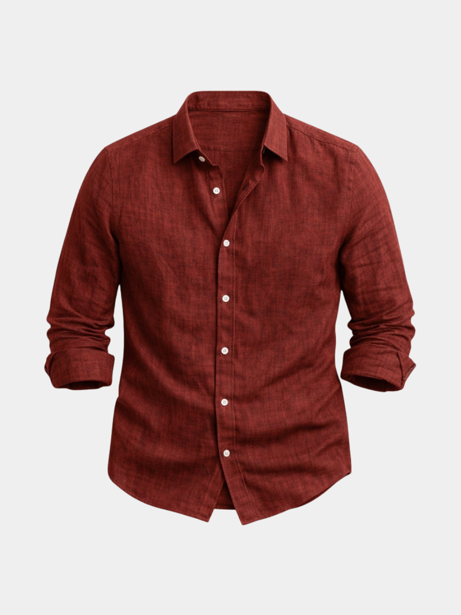 BRAIN™ | Men's Cotton-Linen Longsleeve