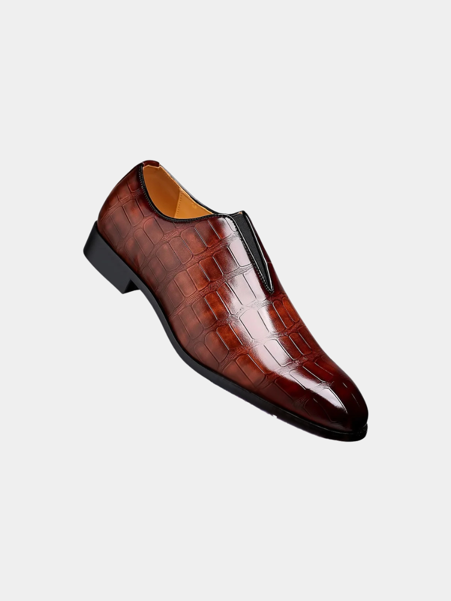 BRIAN™ | Men's Patterned Dress Shoes