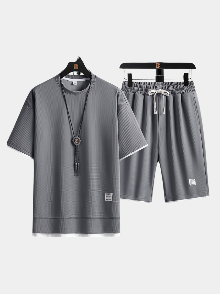 BRAIN™ | Men's Tee Shorts Set