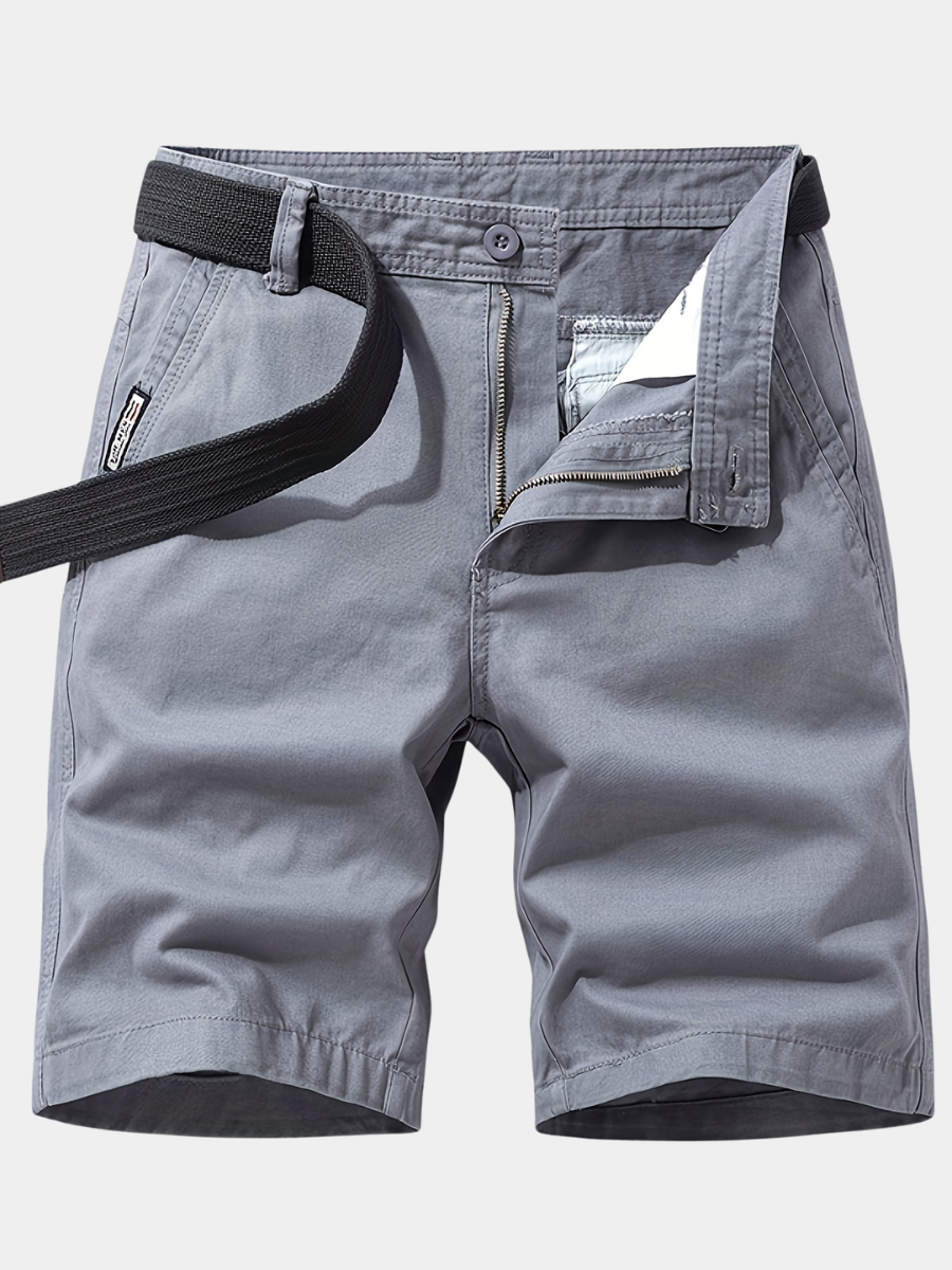 BRIAN™ | Men's Washed Cotton Shorts