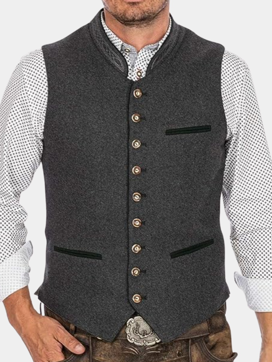 BRAIN™ | Men's Slim Trachten Vest
