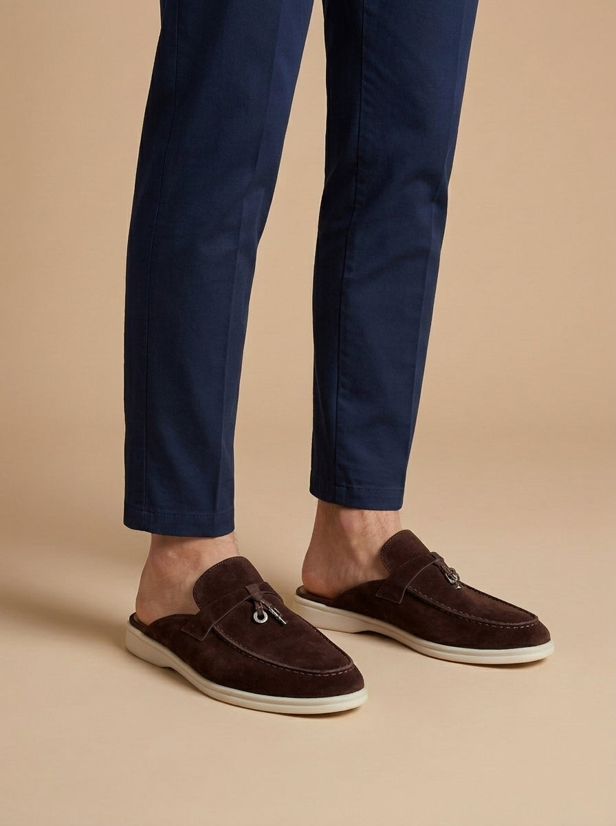 BRAIN™ | Suede Mule Loafers
