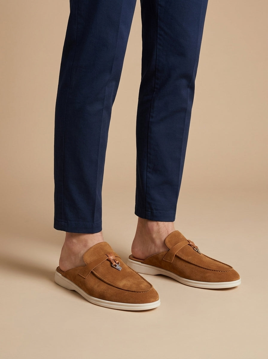 BRAIN™ | Suede Mule Loafers