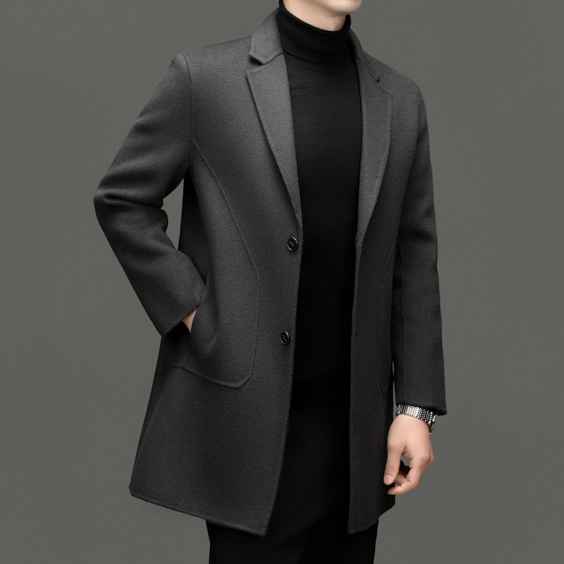 BRIAN™ | Men's Tailored Wool Overcoat