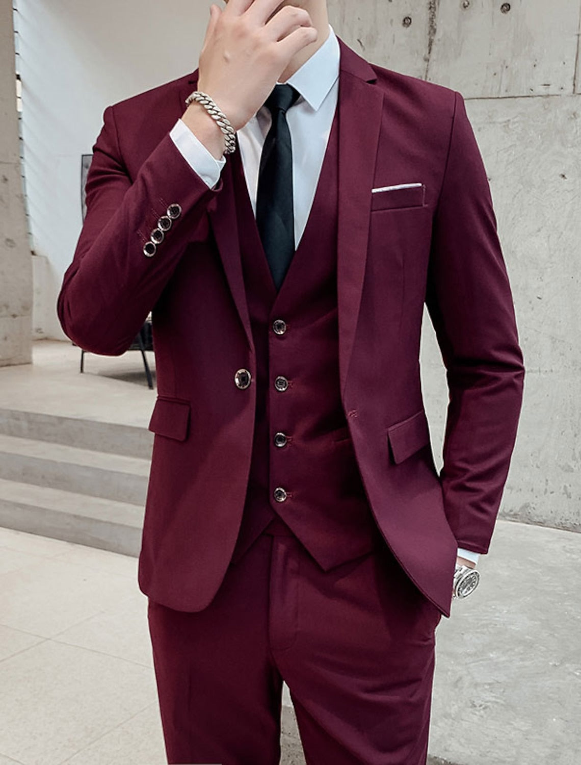 BRAIN™ | Men's Single-Button Formal Suit
