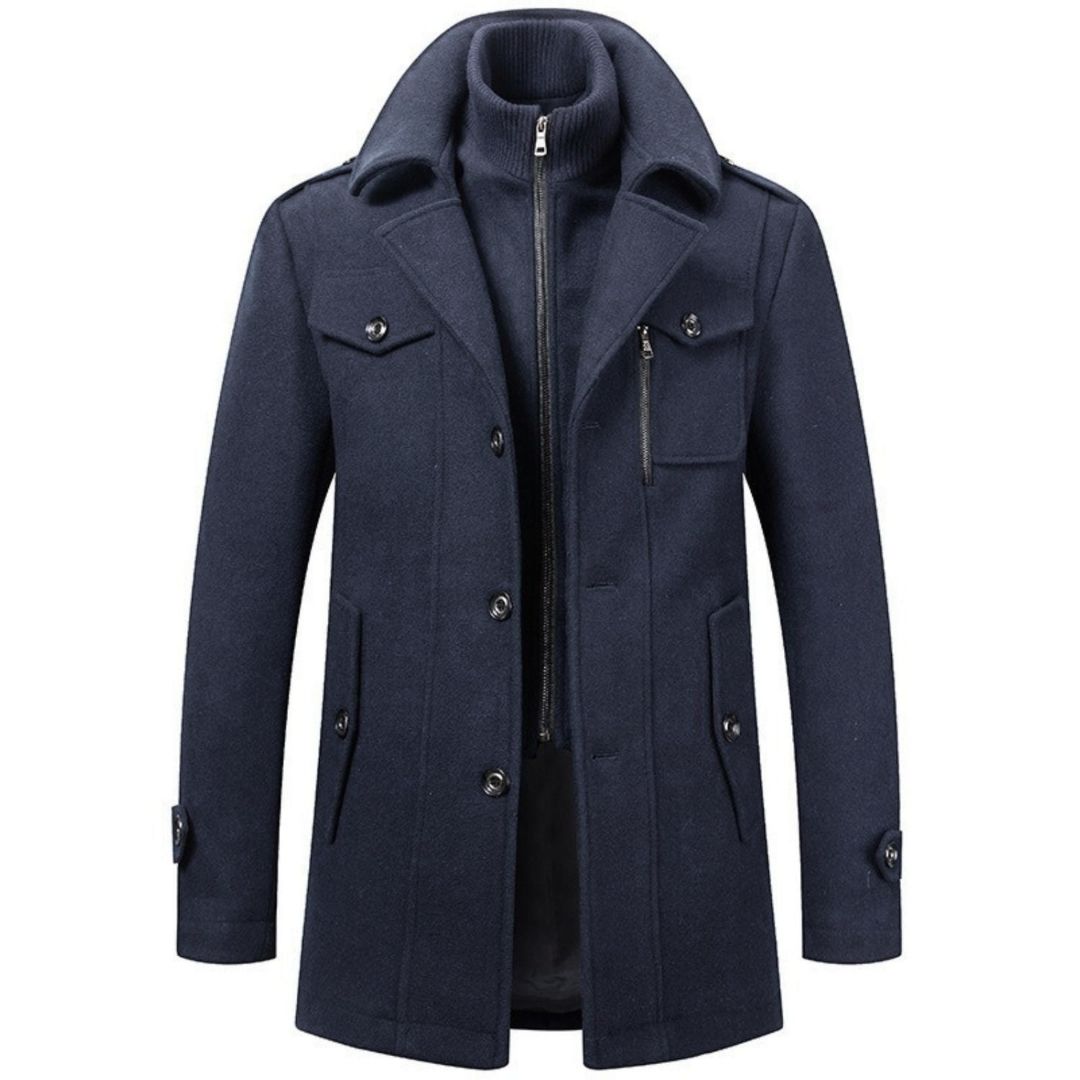 BRIAN™ | Double-Collar Coat