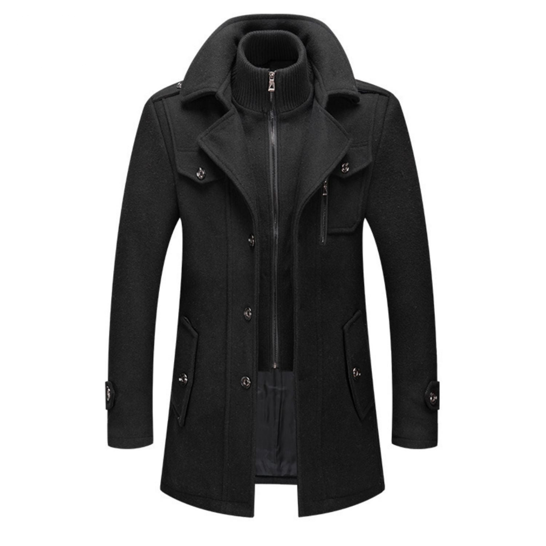 BRIAN™ | Double-Collar Coat