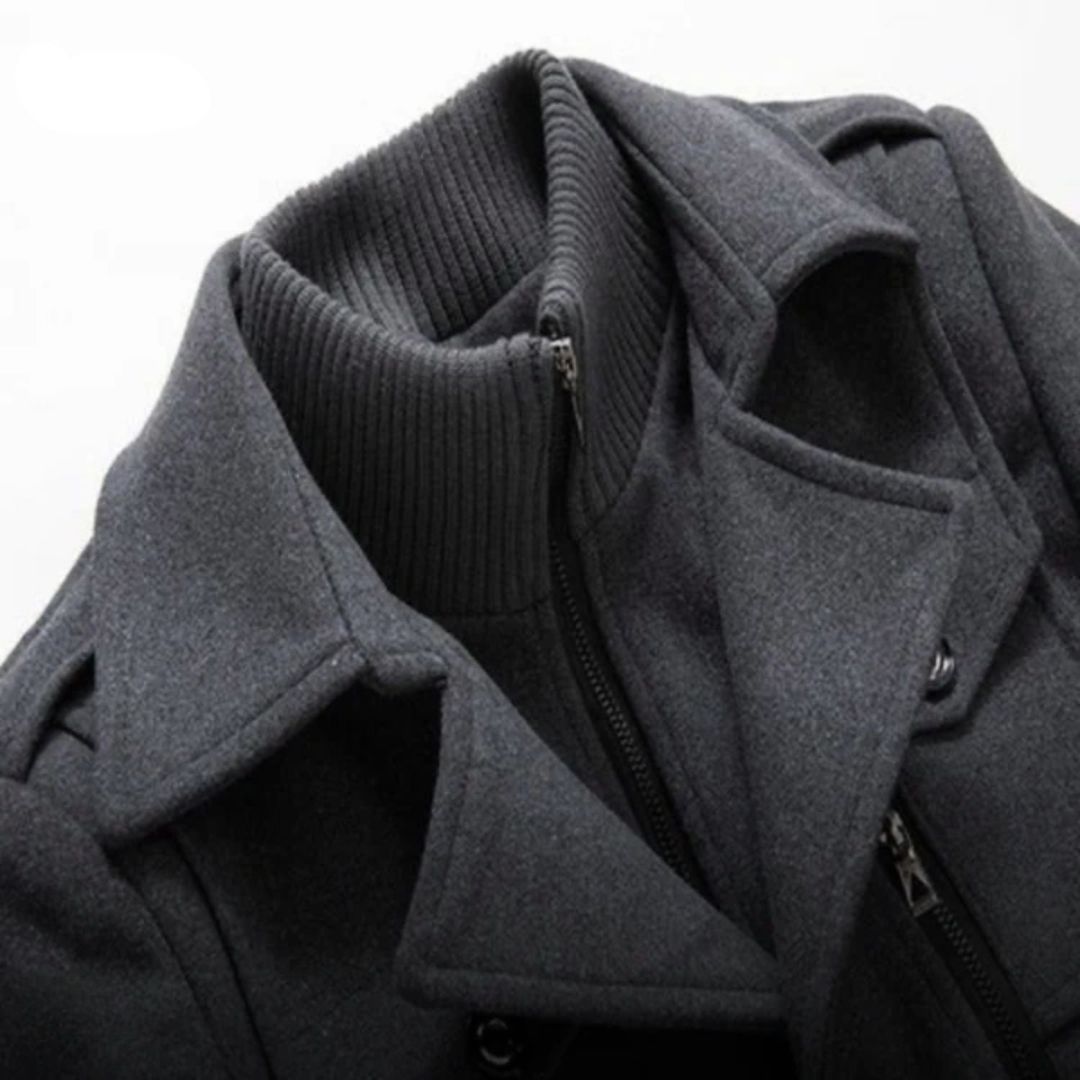 BRIAN™ | Double-Collar Coat