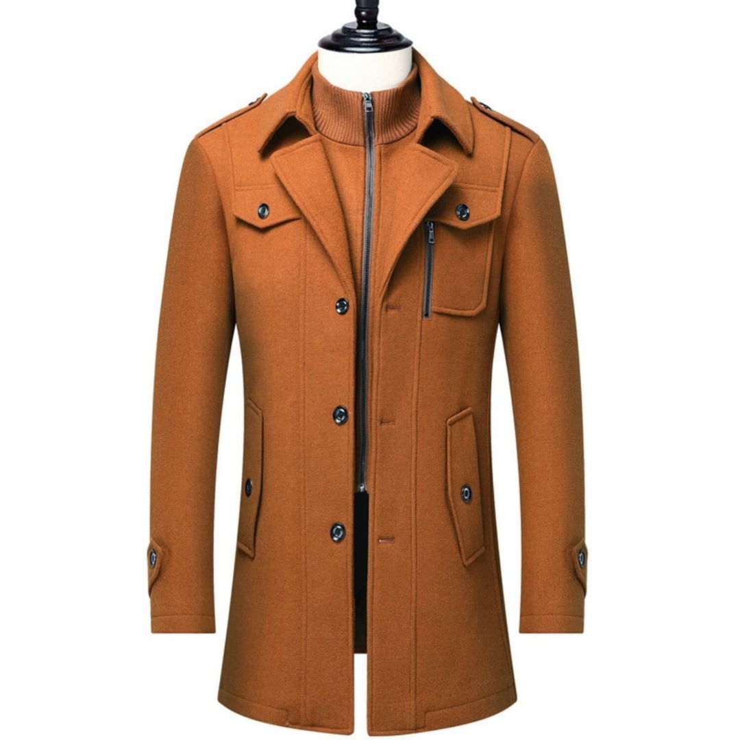 BRIAN™ | Double-Collar Coat