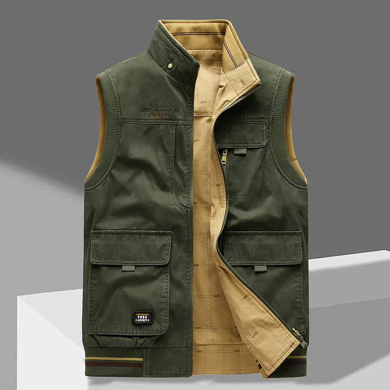 BRAIN™ | Five-Pocket Cotton Gilet