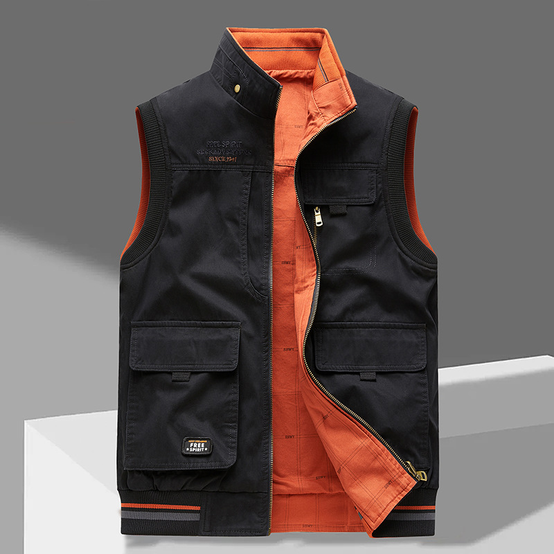 BRAIN™ | Five-Pocket Cotton Gilet