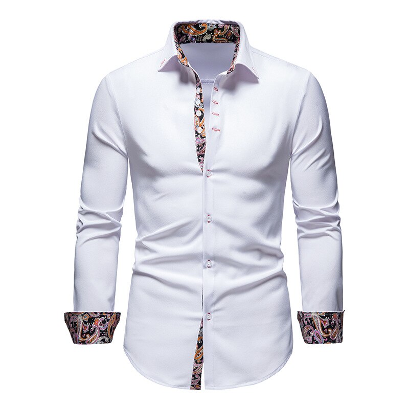 BRAIN™ | Paisley-Trim Shirt