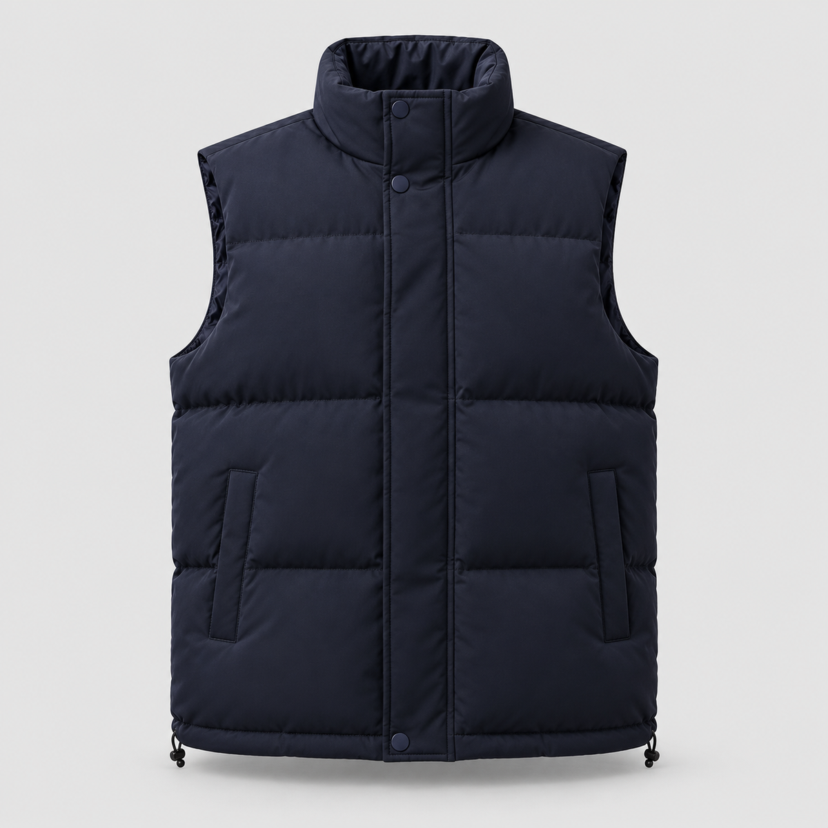 BRIAN™ | Montarello Men's Lightweight Quilted Zip-Front Vest